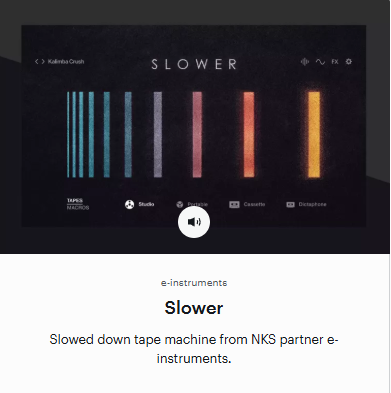 e-instruments slower
